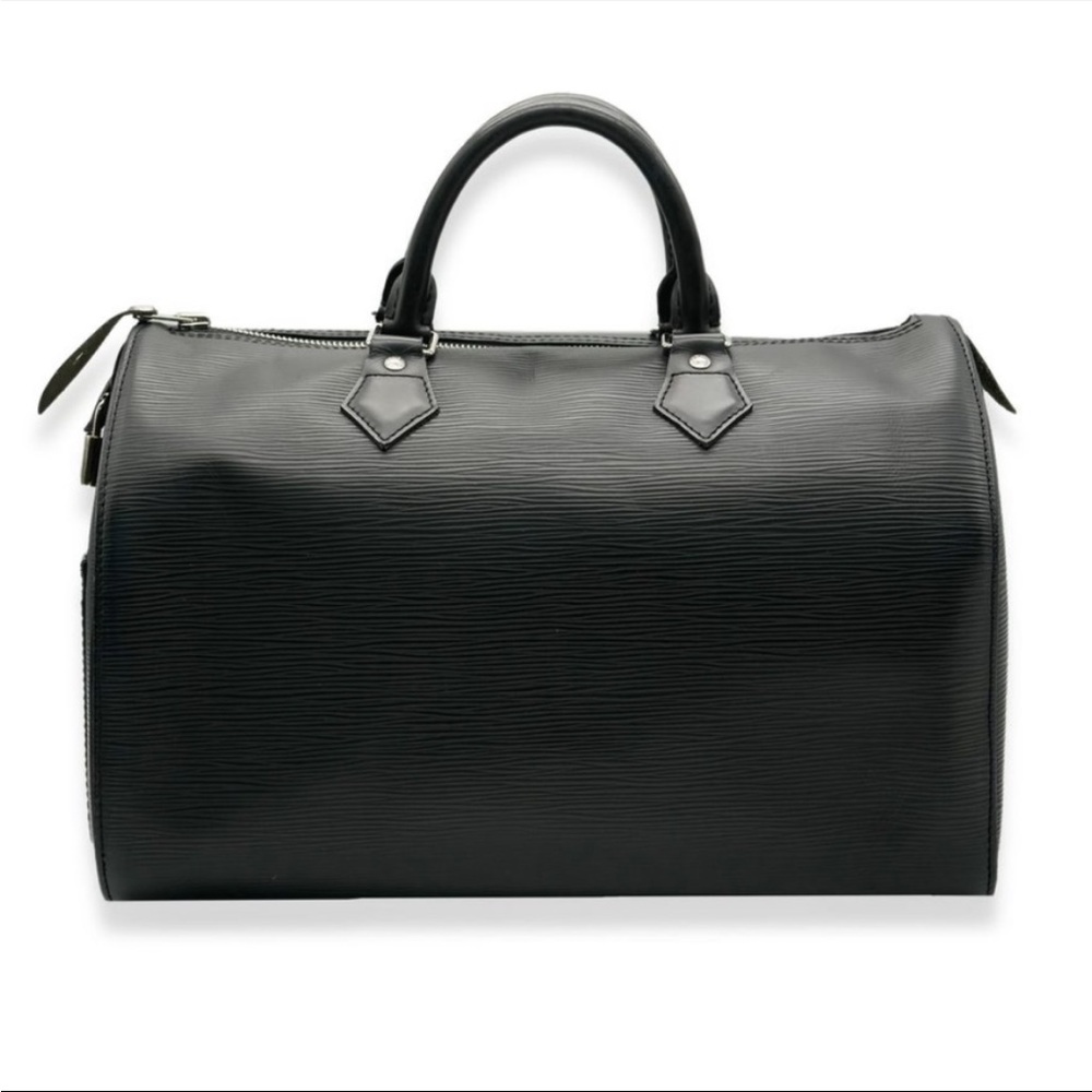 LOUIS VUITTON Epi Speedy 40 in Black - Picture 13 of 14
